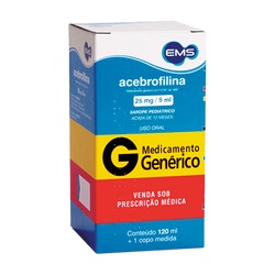 Acebrofilina 25mg/5ml Xrp Inf 120ml Ems