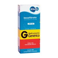 Bezafibrato 200mg 20cpr Ems
