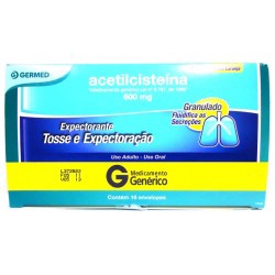Acetilcisteina 600mg 16env 5g Germed