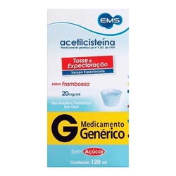 Acetilcisteina 20mg Xrp Inf 120ml Ems