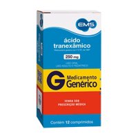 Acido Tranexamico 250mg 12cpr Ems