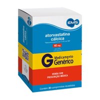 Atorvastatina Calcica 40mg 30cpr Ems