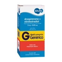 Drospirenona+etinil 3mg/0,03mg 21cpr Ems