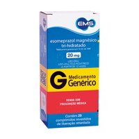 Esomeprazol Magnesico 20mg 28caps Ems