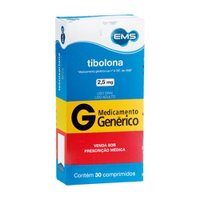 Tibolona 2,5mg 30cpr Ems