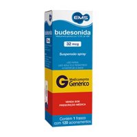 Budesonida 32mcg 120doses Ems