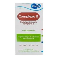 Complexo B Concentrado 20cpr Ems