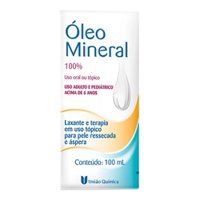 Oleo Mineral 100% Natural 100ml Uniao