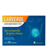 Carvao Vegetal Carverol 250mg 20cpr