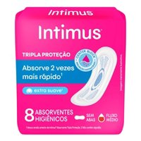 Absorvente Intimus Sv 8un S/abas