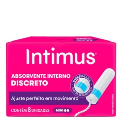 Absorvente Intimus Int 8un Mini