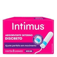 Absorvente Intimus Int 8un Mini