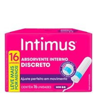 Absorvente Intimus Int 16un Mini