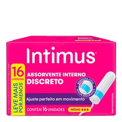 Absorvente Intimus Int 16un Medio