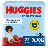 Fralda Huggies Econ.t.p.(xxg)22un