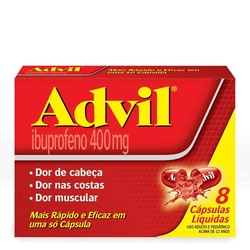 Advil Extra Alivio 400mg 08caps