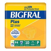 Fralda Bigfral Plus Tam P 8un