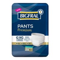Fralda Bigfral Pants Premio Tam G/xg 8un