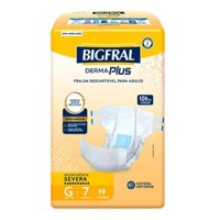 Fralda Bigfral Derma Plus (g) 7un