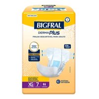Fralda Bigfral Derma Plus (xg) 7un