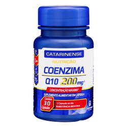 Coenzima Q10 200mg 30caps Catarinense