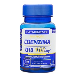 Coenzima Q10 100mg 30caps Catarinense