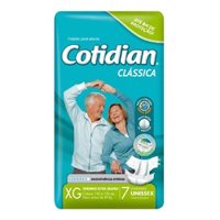 Fralda Cotidian Classica Xg 7un