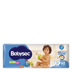 Fralda Babysec Galinha Pint Junbo M 26un