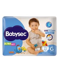 Fralda Babysec Galinha Pint Junbo G 22un