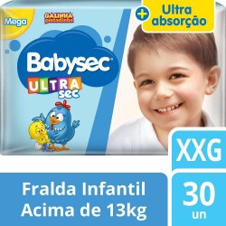 Fralda Baby Sec Ultra Mega Xxg 28un