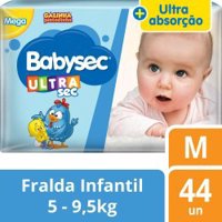 Fralda Baby Sec Ultra Mega M 44un