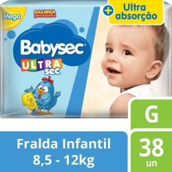 Fralda Baby Sec Ultra Mega G 38un