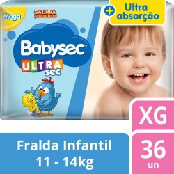 Fralda Baby Sec Ultra Mega Xg 32un