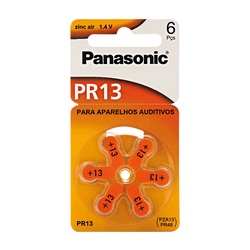 Bateria P/apar Auditivo N13 Panasoni 06u