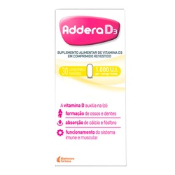 Addera D3 1.000 30cpr Revestidos