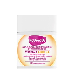 Addera D3 1.000 30cpr Revestidos Pote