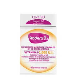 Addera D3 1.000 30cpr Revestidos Pote