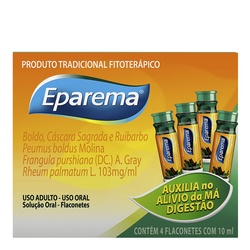 Eparema Flaconete Hortela Caixa C/04un