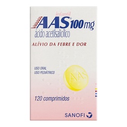 Aas Infantil 100mg 120cpr