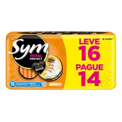 Absorvente Sym Seca Lv16 Pg14 C/abas
