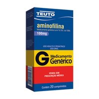 Aminofilina 100mg 20cpr Teuto