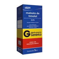 Timolol 5mg/ml 5% Sol Oft 5ml Teuto