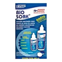 Bio Soak 360ml+120ml+estojo P Lentes