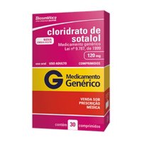 Sotalol 120mg 30cpr Biosintetica