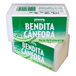 Canfora Tablete 28g 08un Bravir