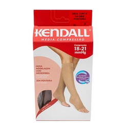Meia 3/4 P S/ponta 18-21mmhg Kendal