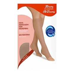 Meia 3/4 G S/ponta 18-21mmhg Kendal