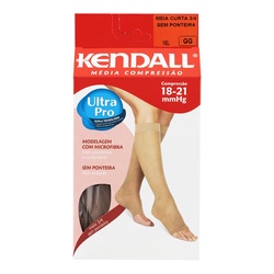 Meia 3/4 Gg S/ponta Curta 18-21mmhg Kendal