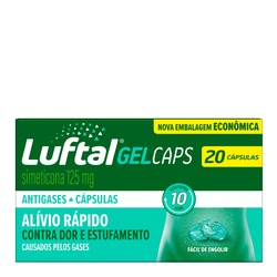 Luftal Gel Caps 125mg 10cps