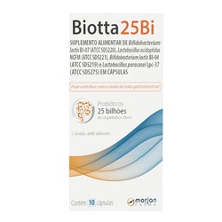 Biotta 25bi 10capsulas